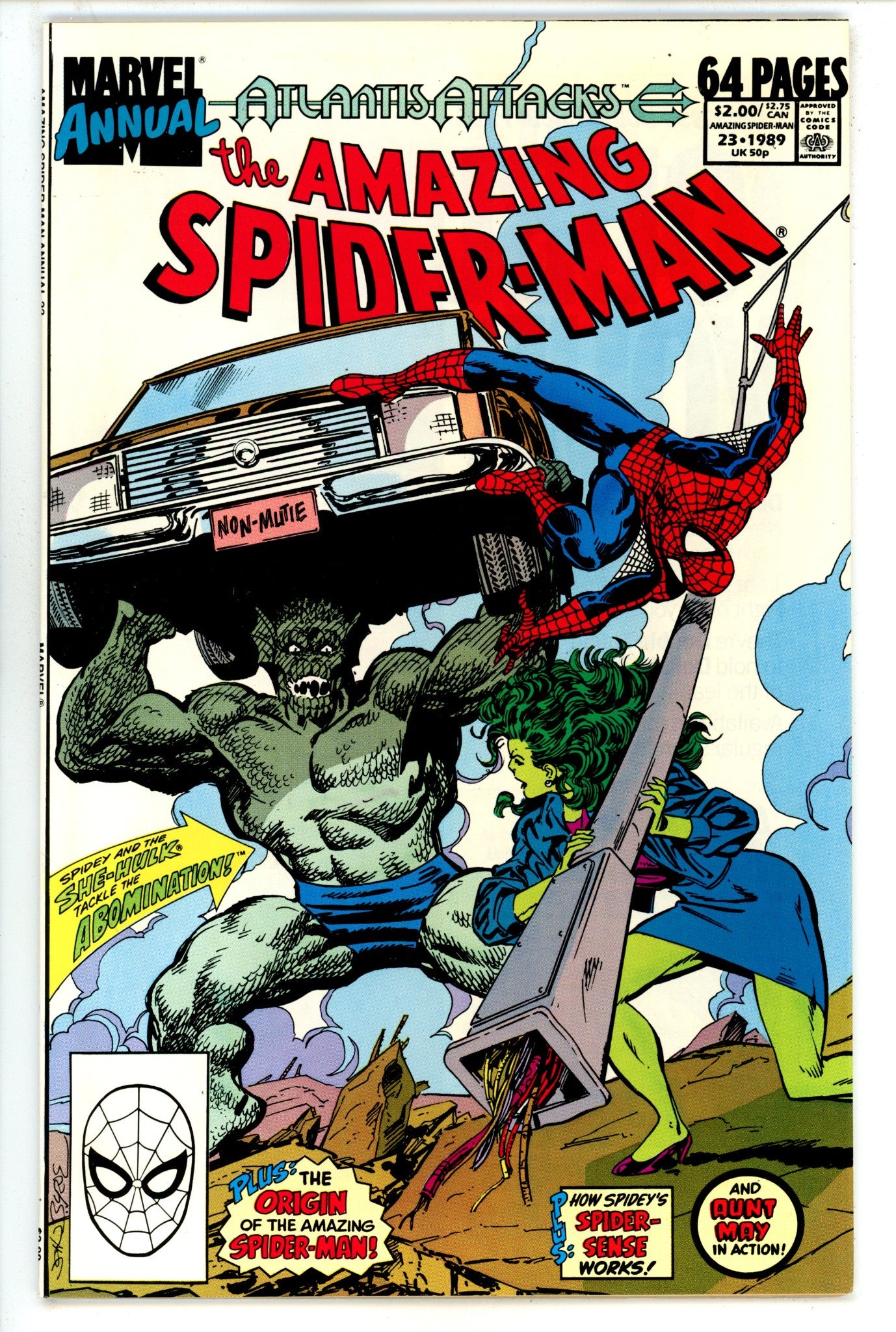 The Amazing Spider-Man Annual Vol 1 23 VF/NM (9.0) (1989) 