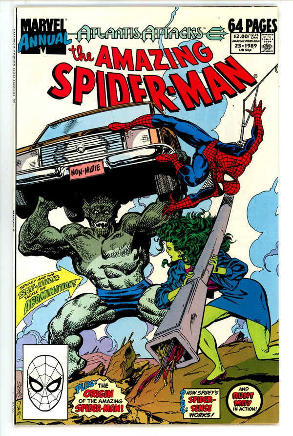 The Amazing Spider-Man Annual Vol 1 23 VF/NM (9.0) (1989)