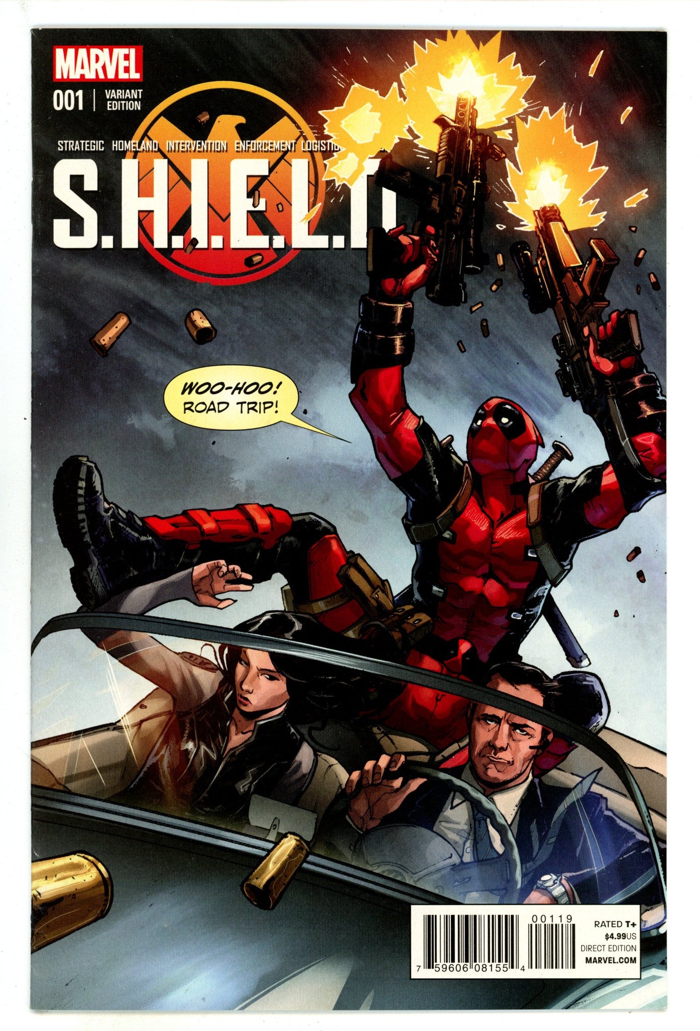 S.H.I.E.L.D. Vol 3 1 High Grade (2015) Pichelli Variant 