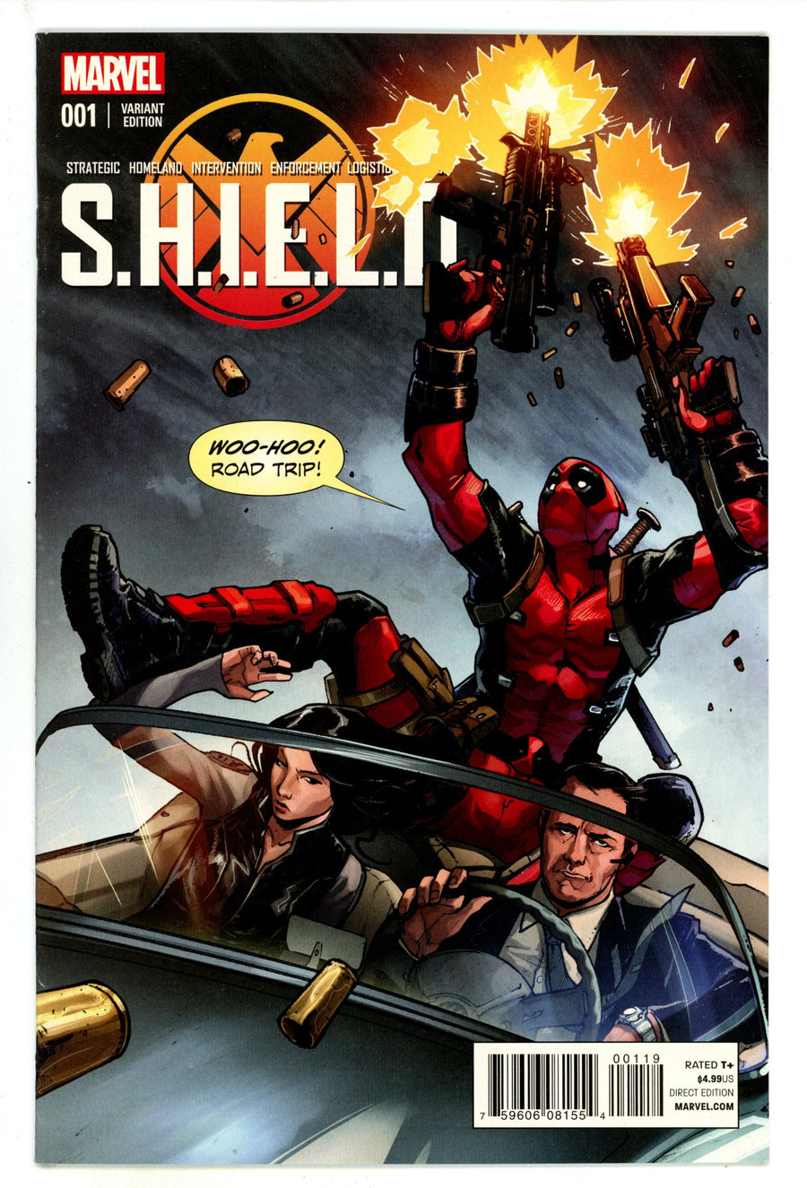 S.H.I.E.L.D. Vol 3 1 High Grade (2015) Pichelli Variant 