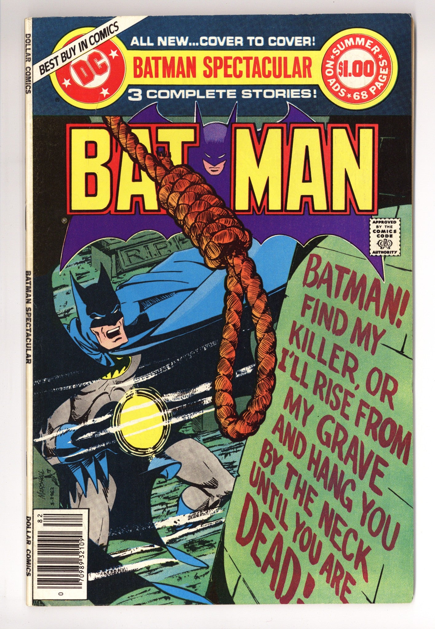 DC Special Series 15 Mid Grade Batman Spectacular (1978) 