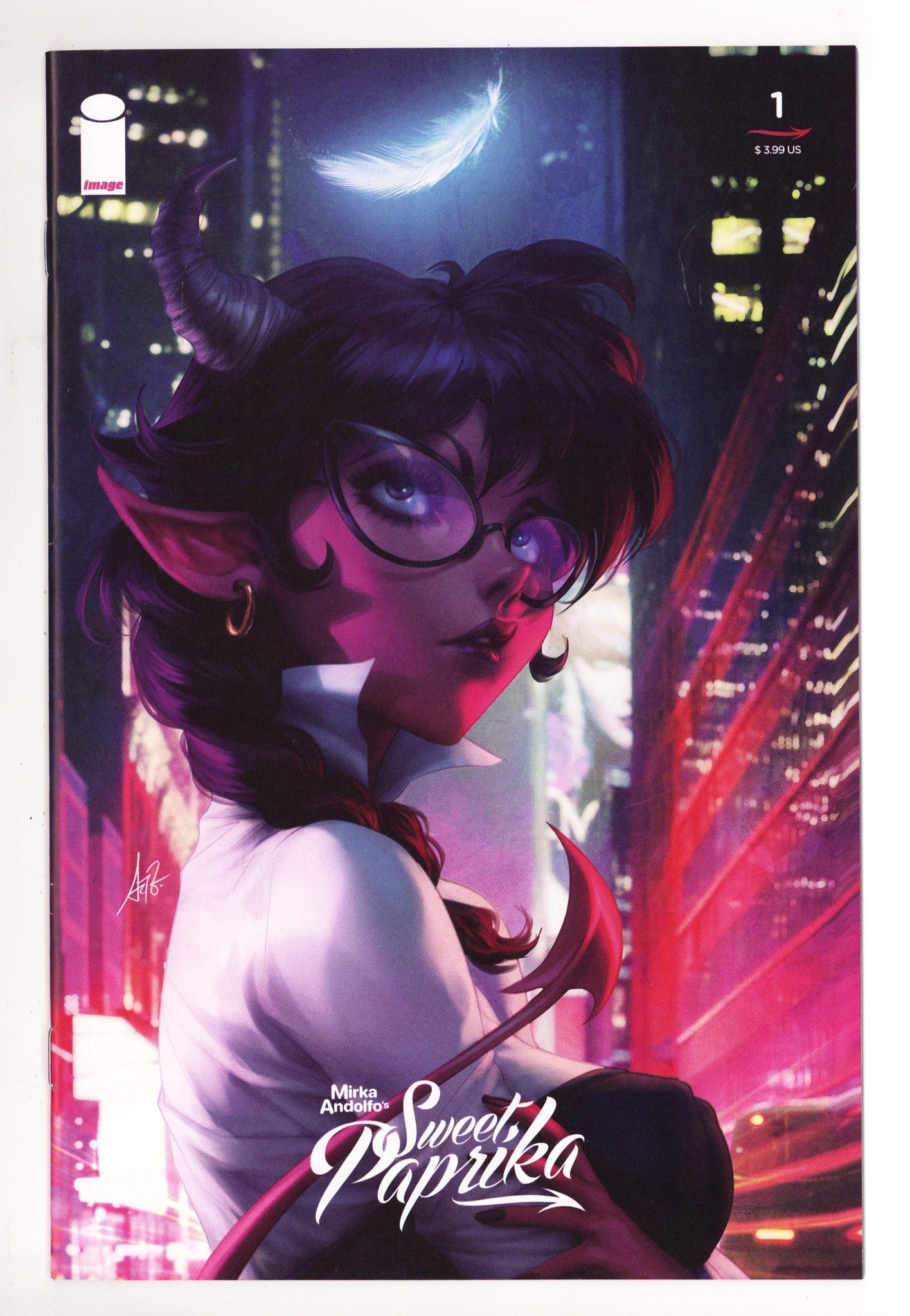 Mirka Andolfo's Sweet Paprika   1  High Grade   (2021) Artgerm     Variant  