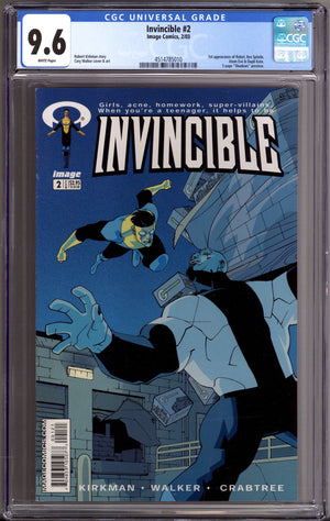 Invincible   2 CGC 9.6 (NM+)   (2003)