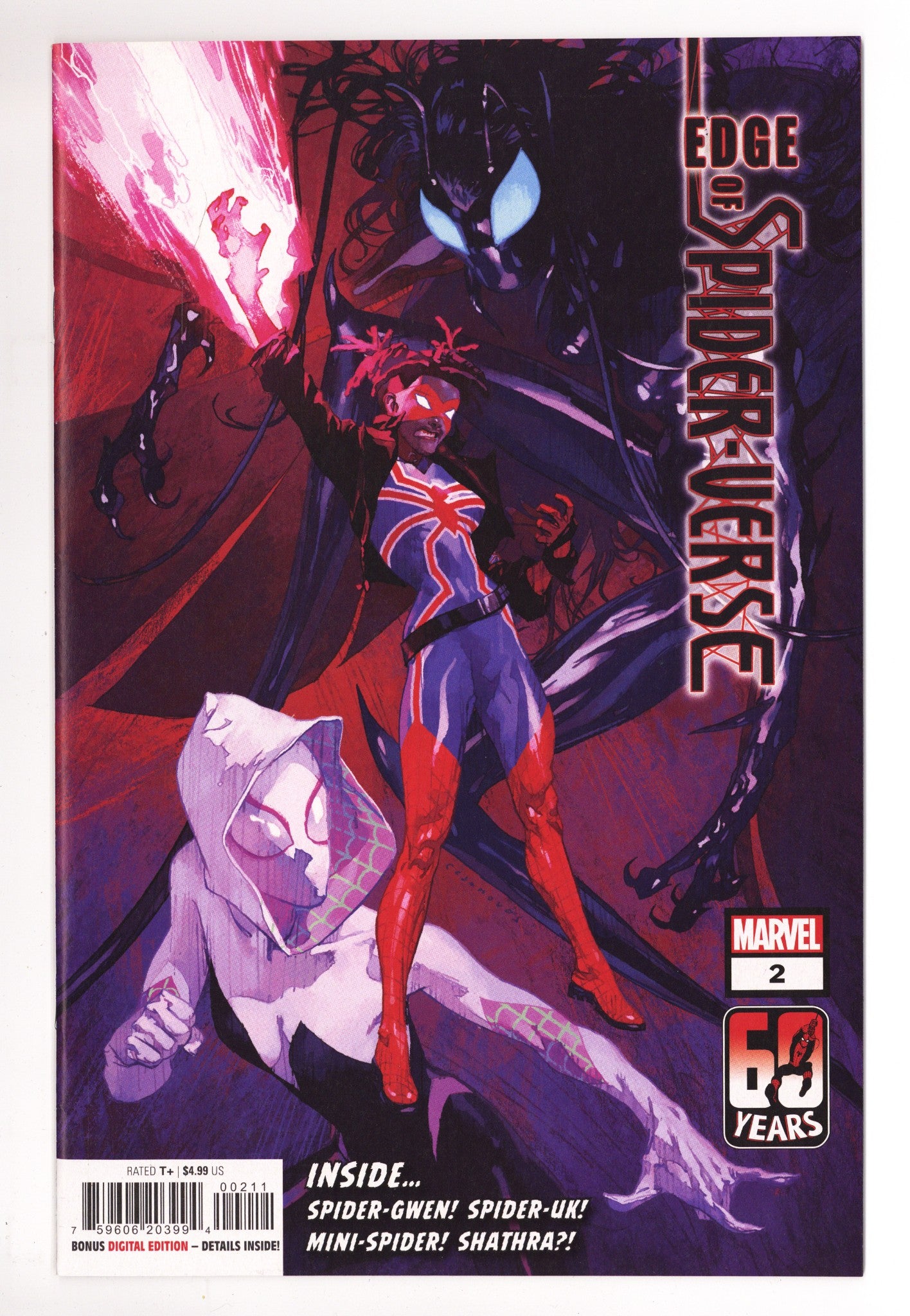 Edge of Spider-Verse Vol 2 2 High Grade (2022) 