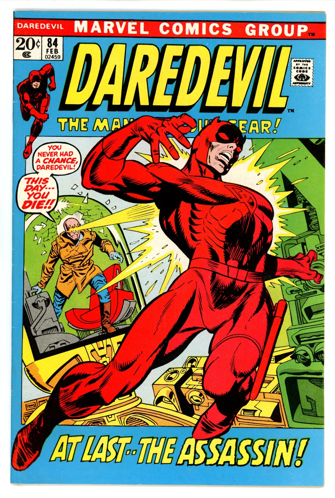 Daredevil Vol 1 84 FN+ (6.5) (1972) 