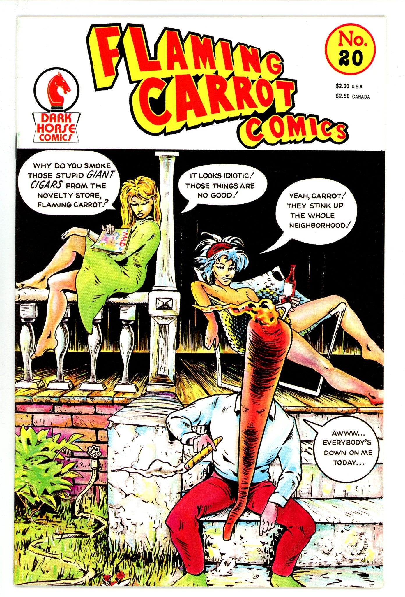 Flaming Carrot Comics   20  High Grade   (1988)        