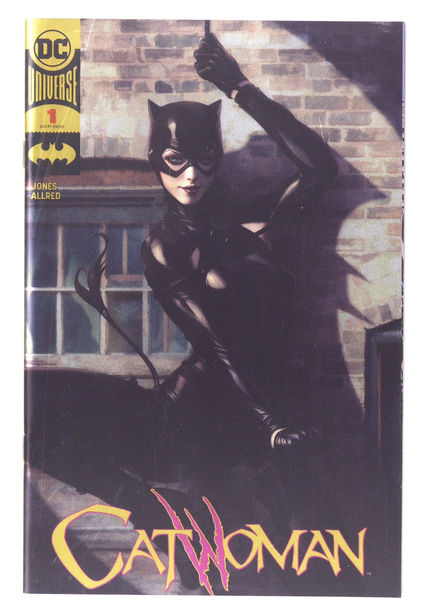 Catwoman Vol 5 1 NM- (9.2) (2018) Artgerm Foil Exclusive Variant 