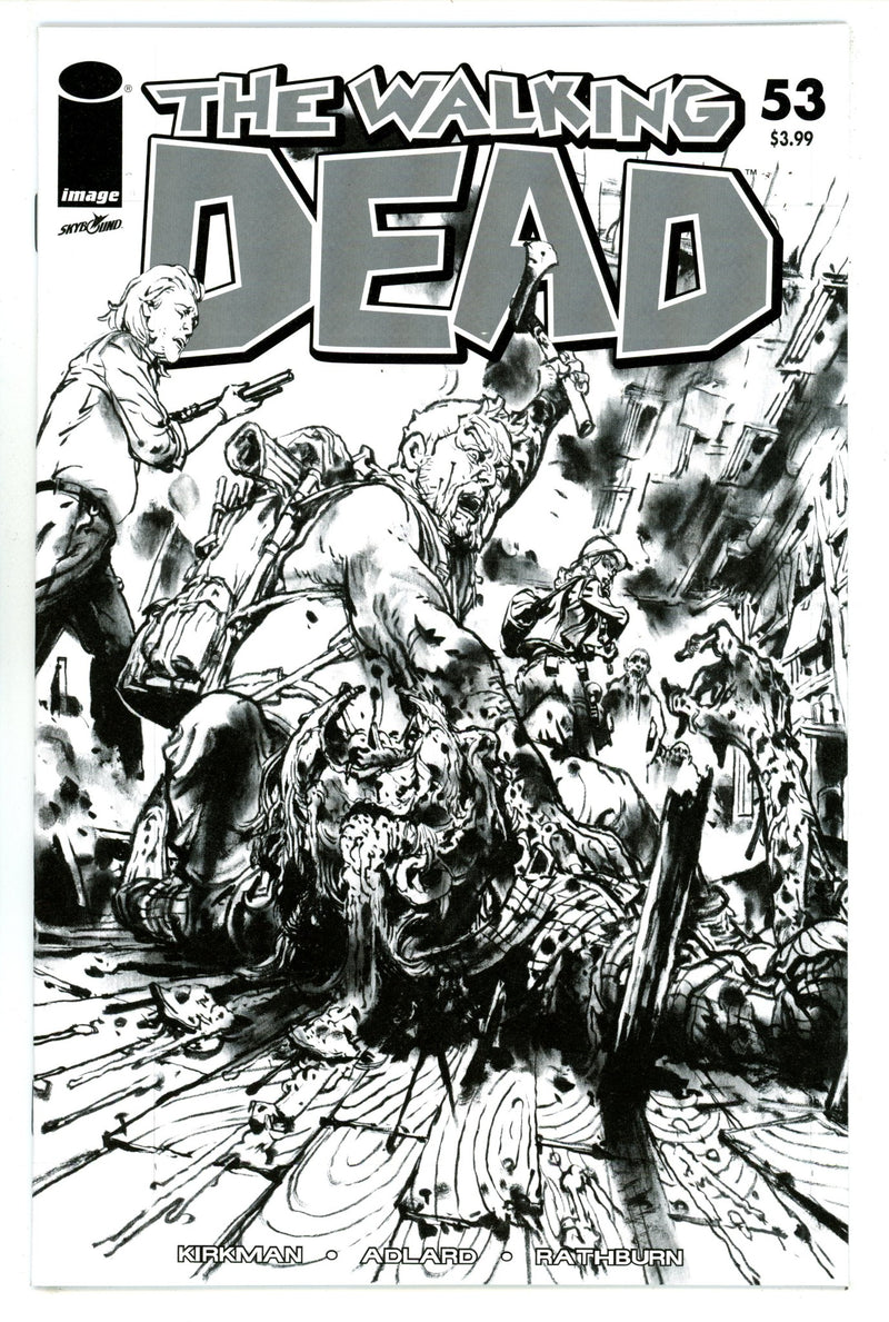 The Walking Dead #53 15th Anniversary [nn] High Grade (2018) Gi B&W Variant 