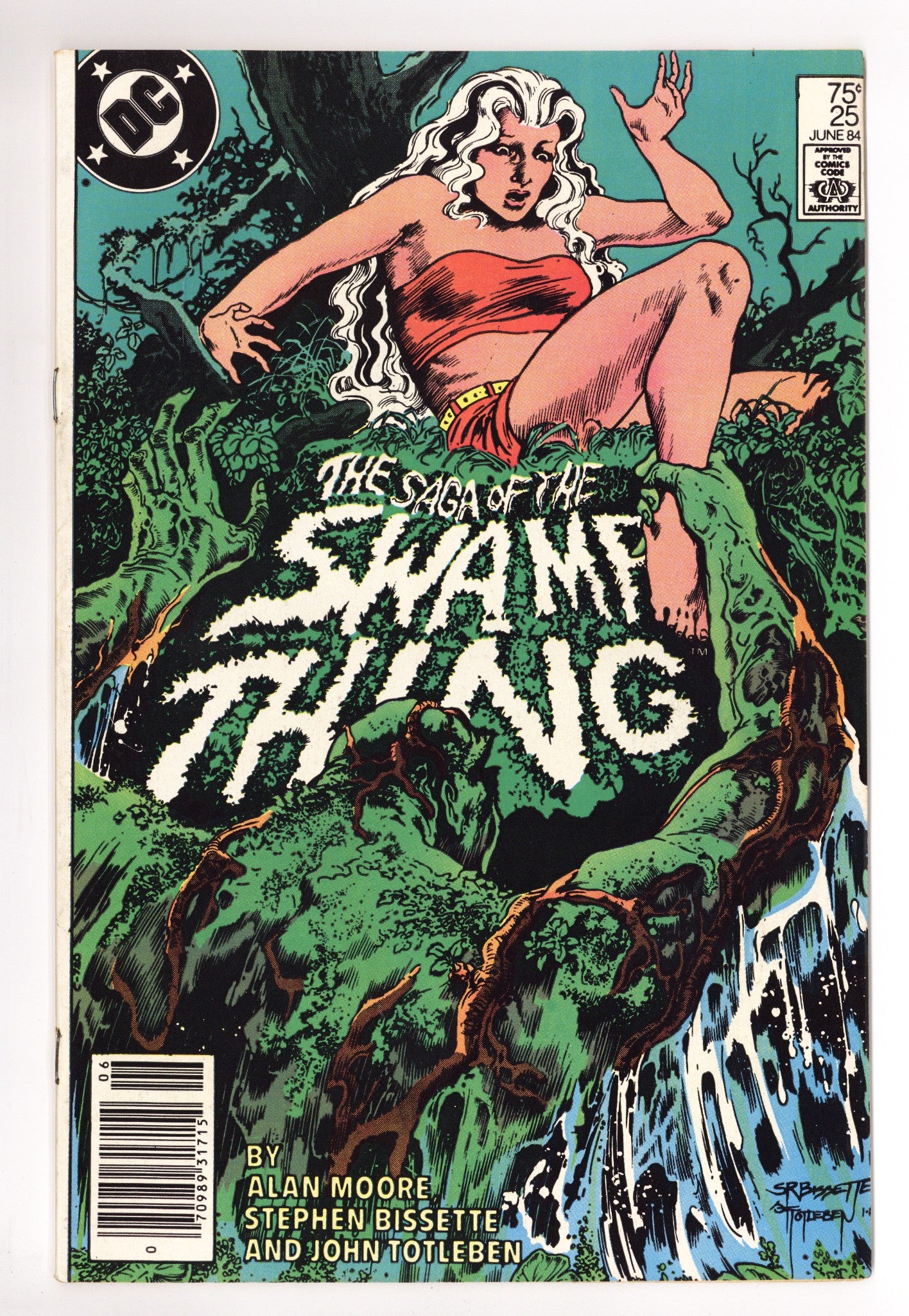 The Saga of Swamp Thing Vol 2 25 VG/FN (5.0) (1984) Newsstand 
