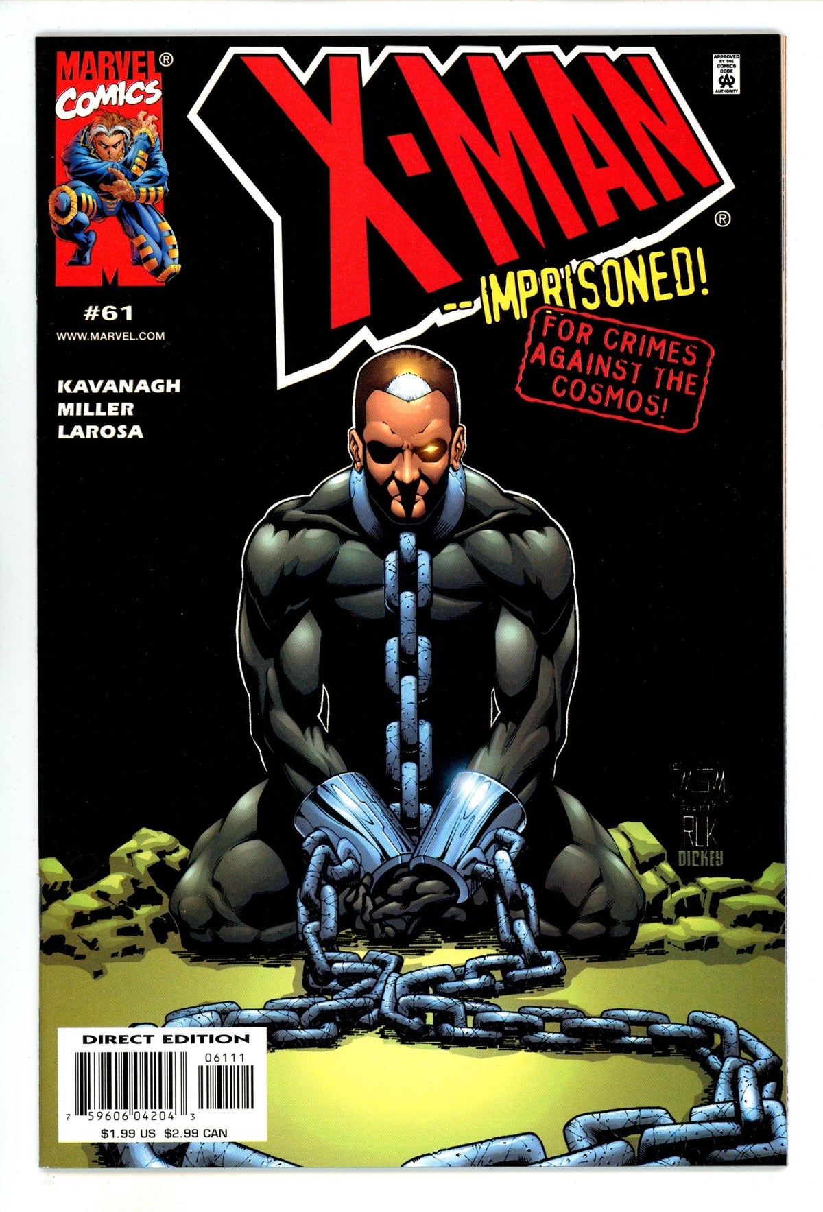 X-Man Vol 1 61  High Grade   (2000)
