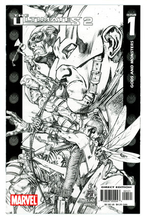 Ultimates 2 1 Mid Grade (2005) Hitch Sketch Variant