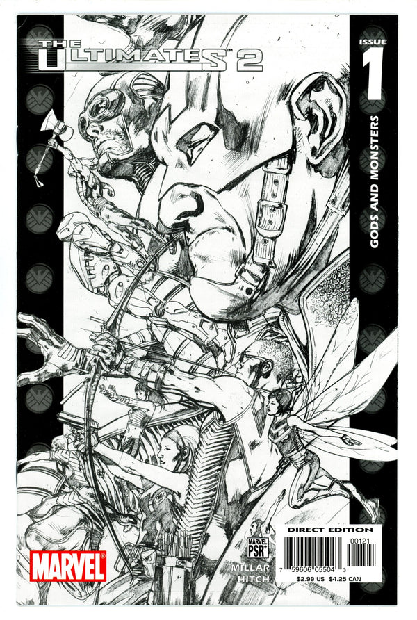 Ultimates 2 1 Mid Grade (2005) Hitch Sketch Variant