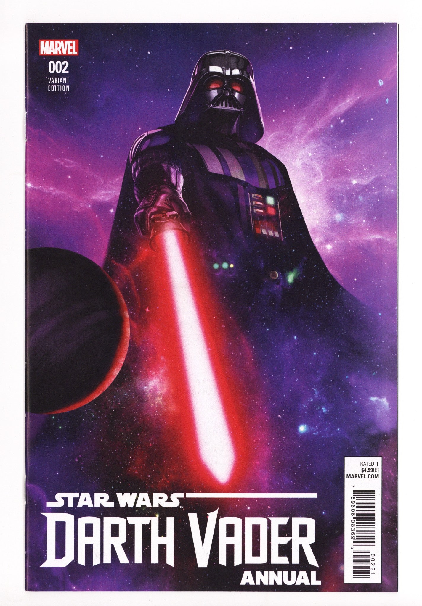 Darth Vader Annual Vol 1 2 High Grade (2018) Rahzzah Exclusive Variant 