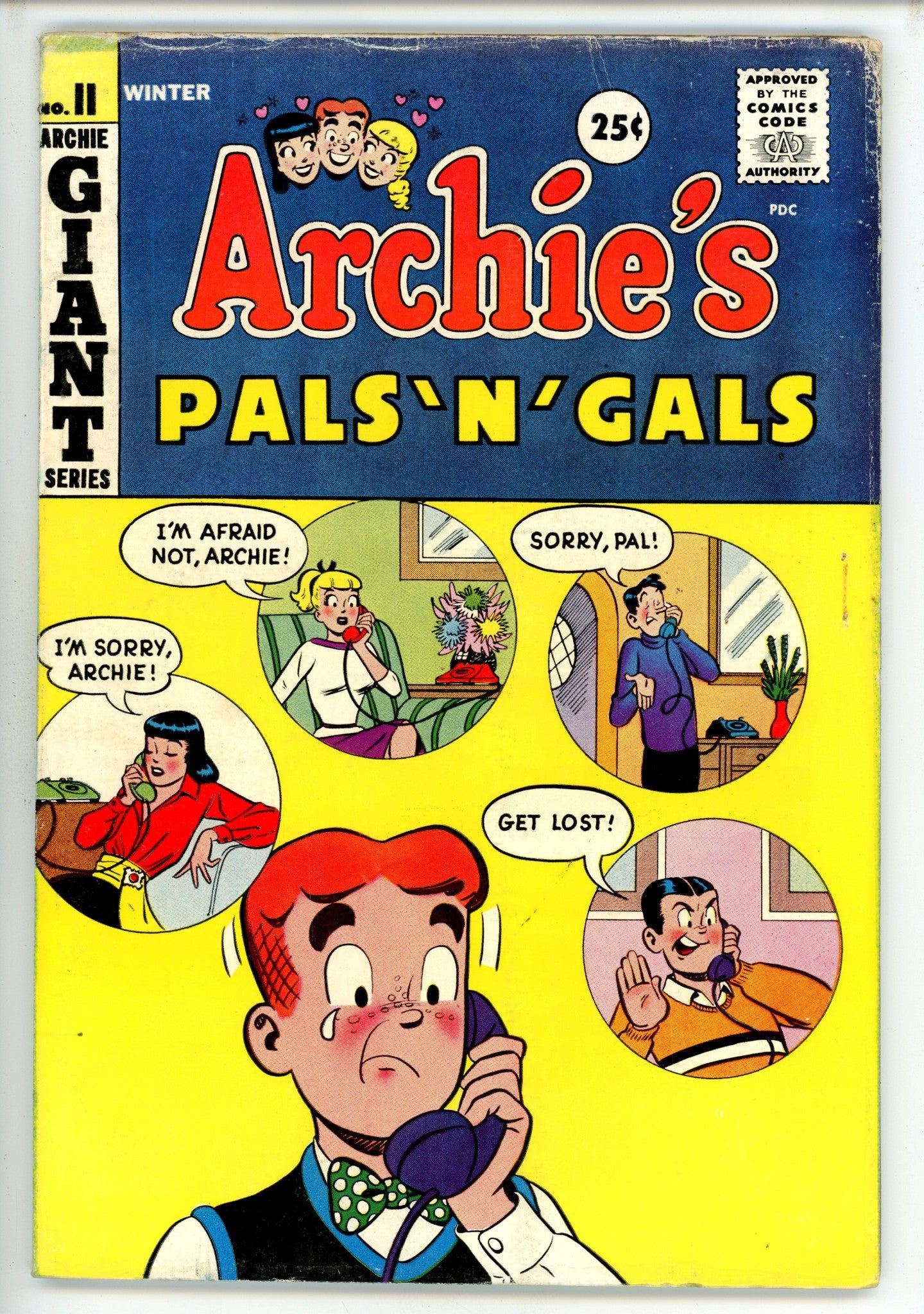 Archie's Pals 'n' Gals 11 VG+ (1959)