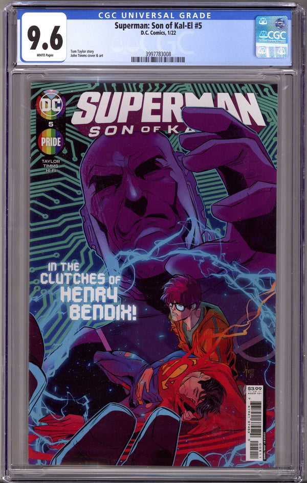 Superman Son Of Kal-El 5 CGC 9.6 (2021)