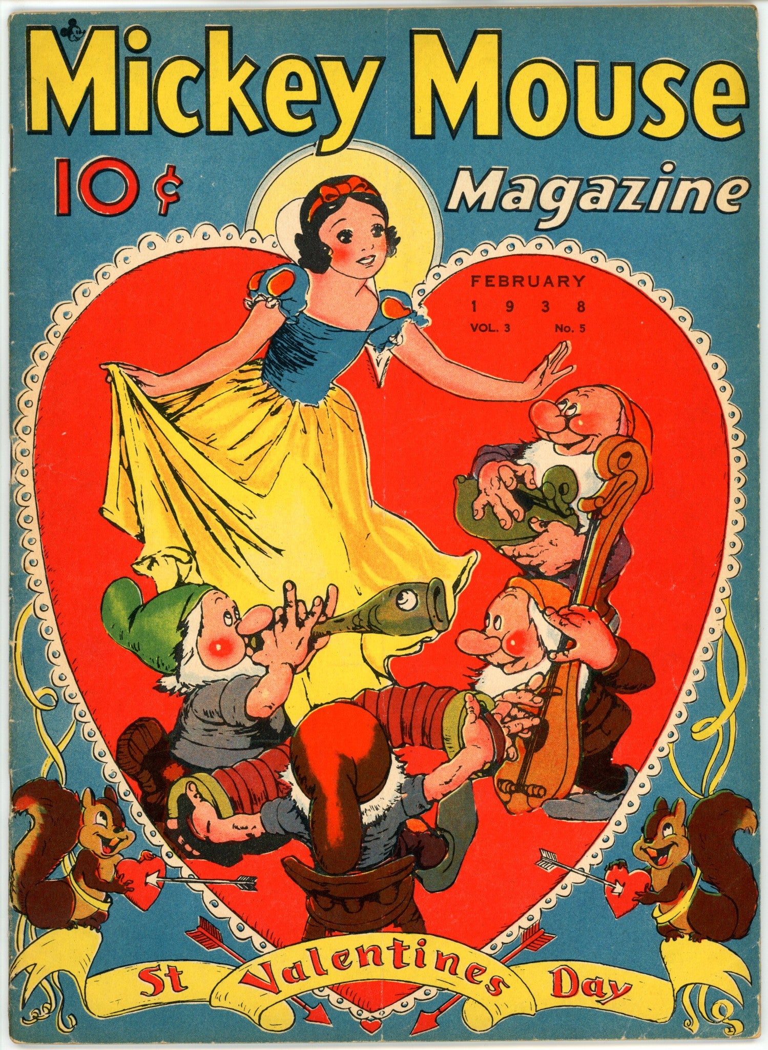 Mickey Mouse Magazine Vol 3 5 [29] VG+ (1938)