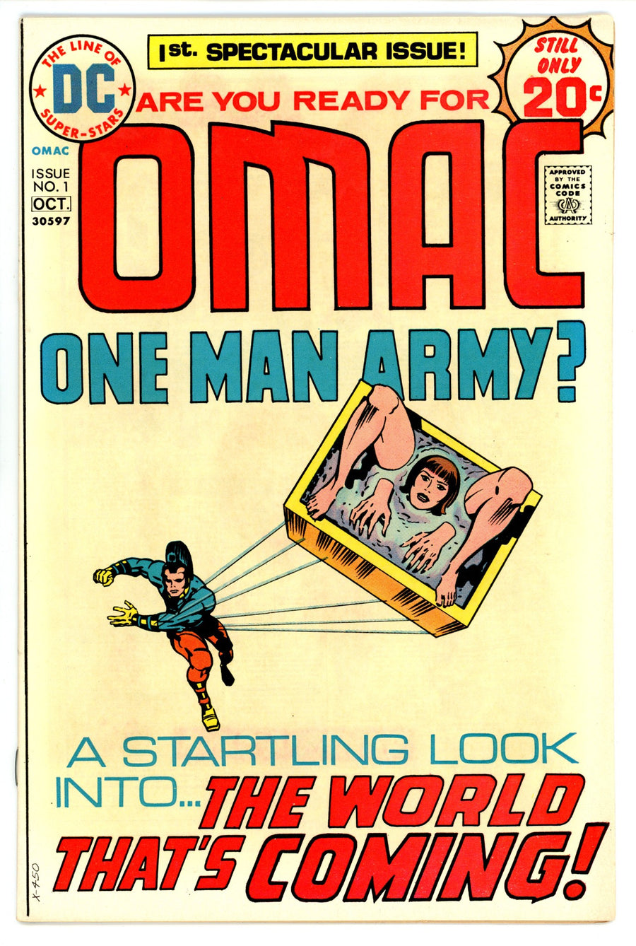 OMAC Vol 1 1 FN+ (6.5) (1974) 