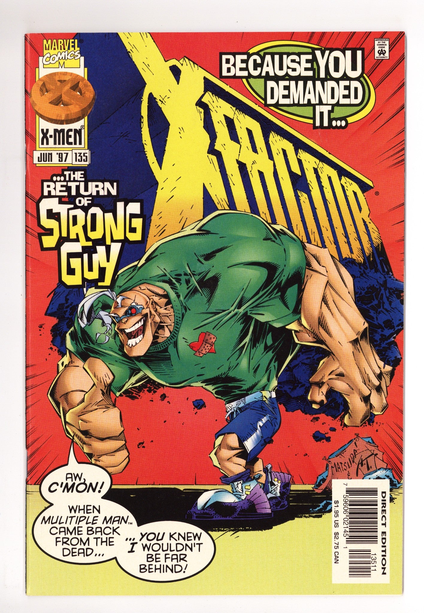 X-Factor Vol 1 135  High Grade   (1997)        