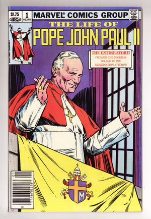 The Life of Pope John Paul II 1 VF/NM (9.0) (1983) Canadian Price Variant