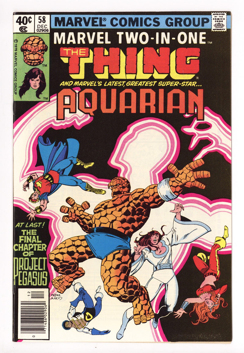 Marvel Two-in-One Vol 1 58 High Grade (1979) Newsstand 