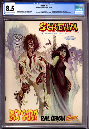 Scream   2 CGC 8.5 (VF+)   (1973)
