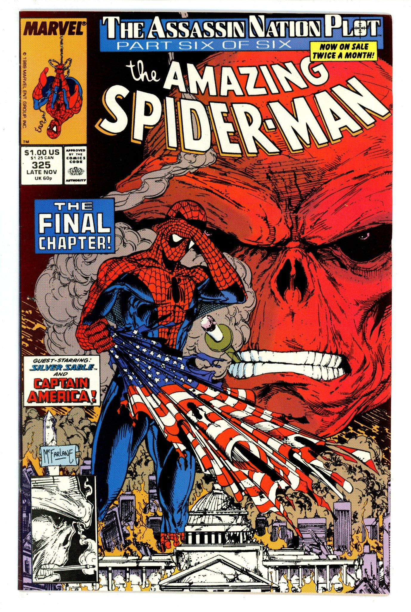 The Amazing Spider-Man Vol 1 325 FN/VF (7.0) (1989) 