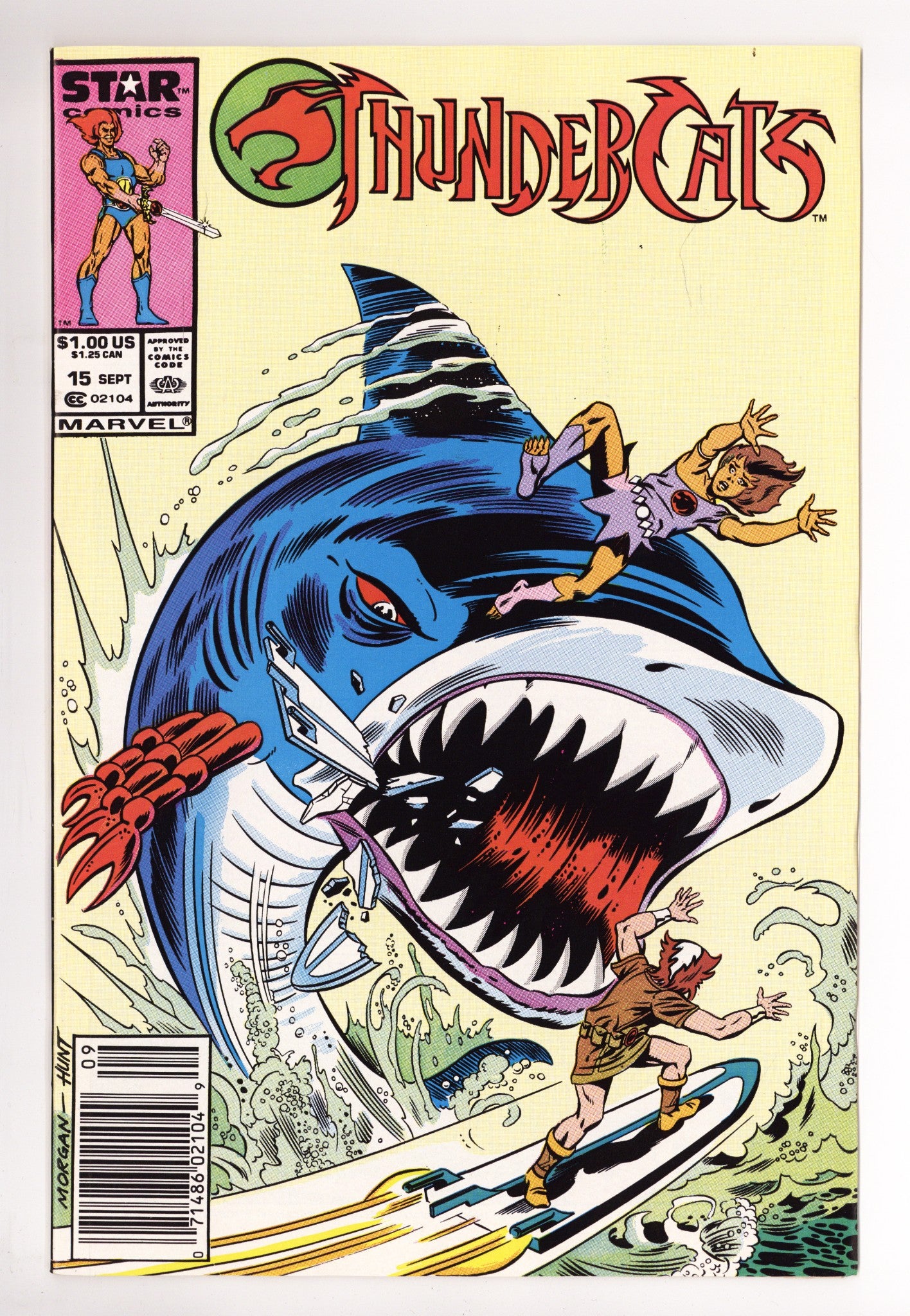 Thundercats 15 VF+ (8.5) (1987) Newsstand 
