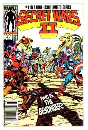 Secret Wars II 1 VF/NM (9.0) (1985) Canadian Price Variant