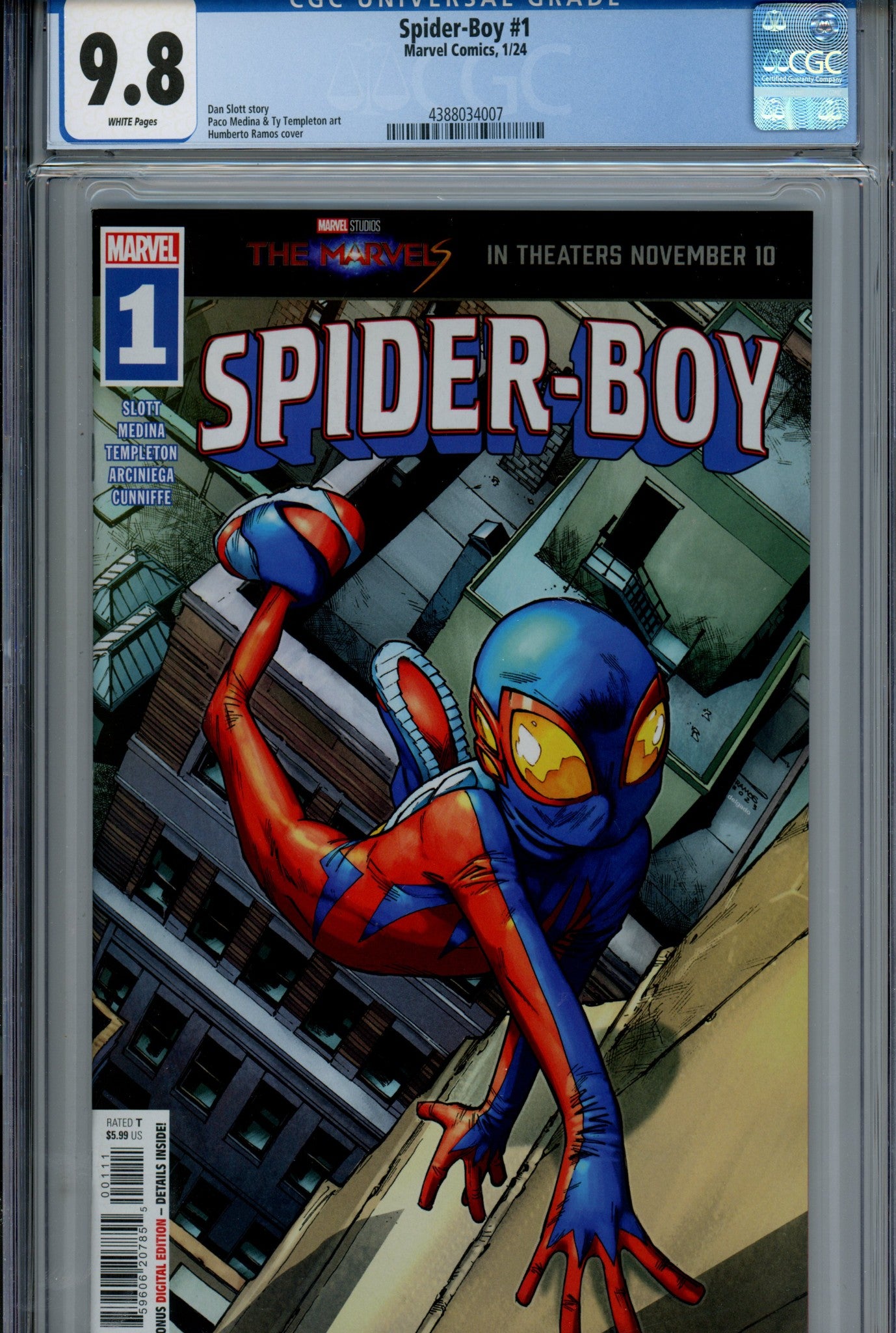 Spider-Boy 1 CGC 9.8 (NM/M) (2024) 
