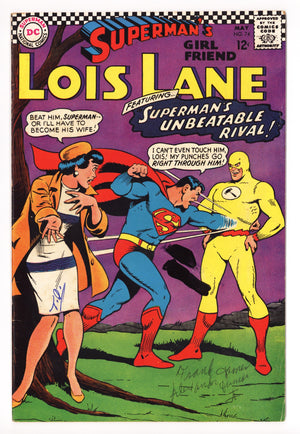 Superman's Girl Friend, Lois Lane 74 VG/FN (5.0) (1967) 