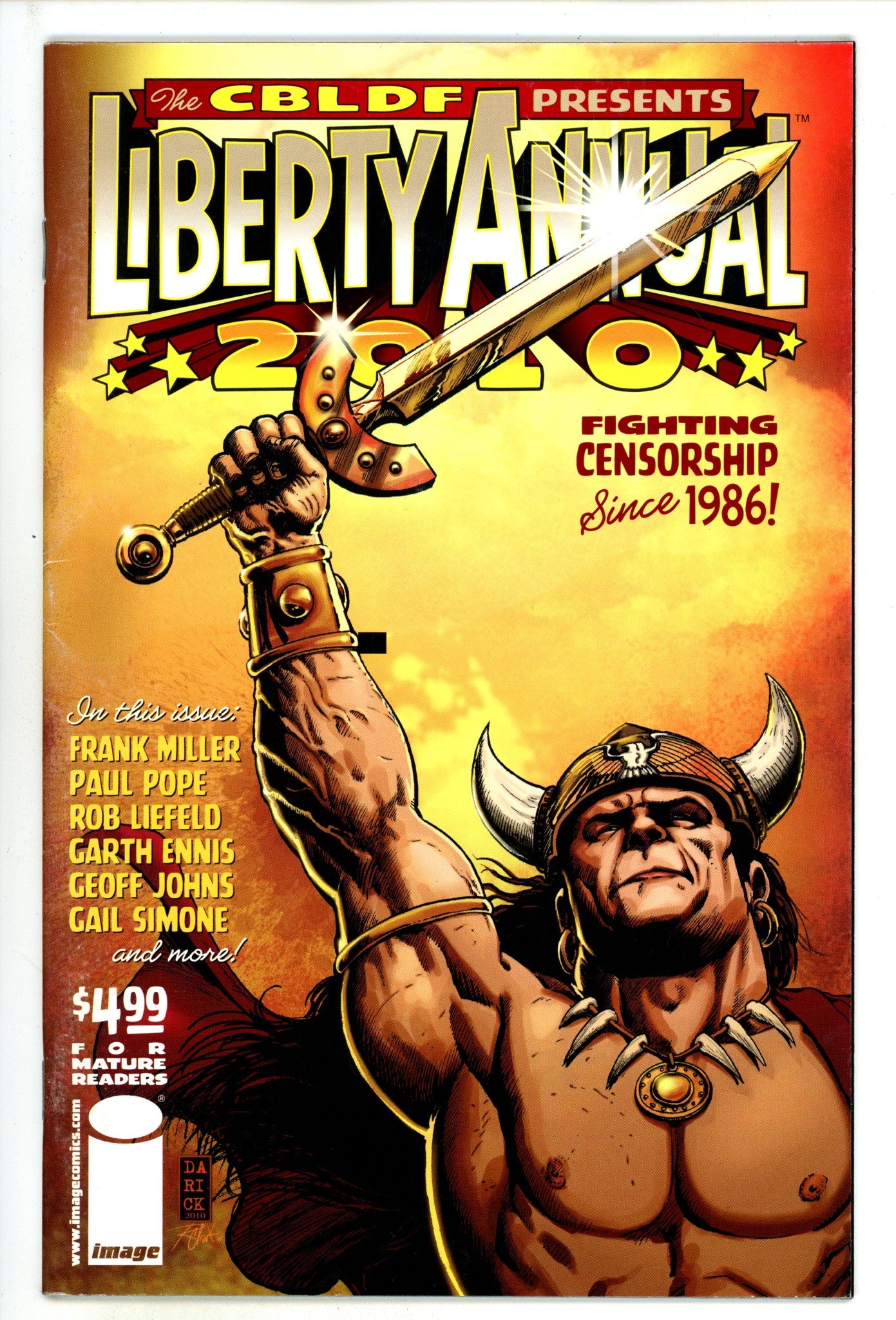 The CBLDF Presents Liberty Annual 2010 Mid Grade (2010) 