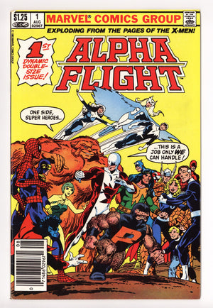 Alpha Flight Vol 1 1 VG (4.0) (1983) Canadian Price Variant