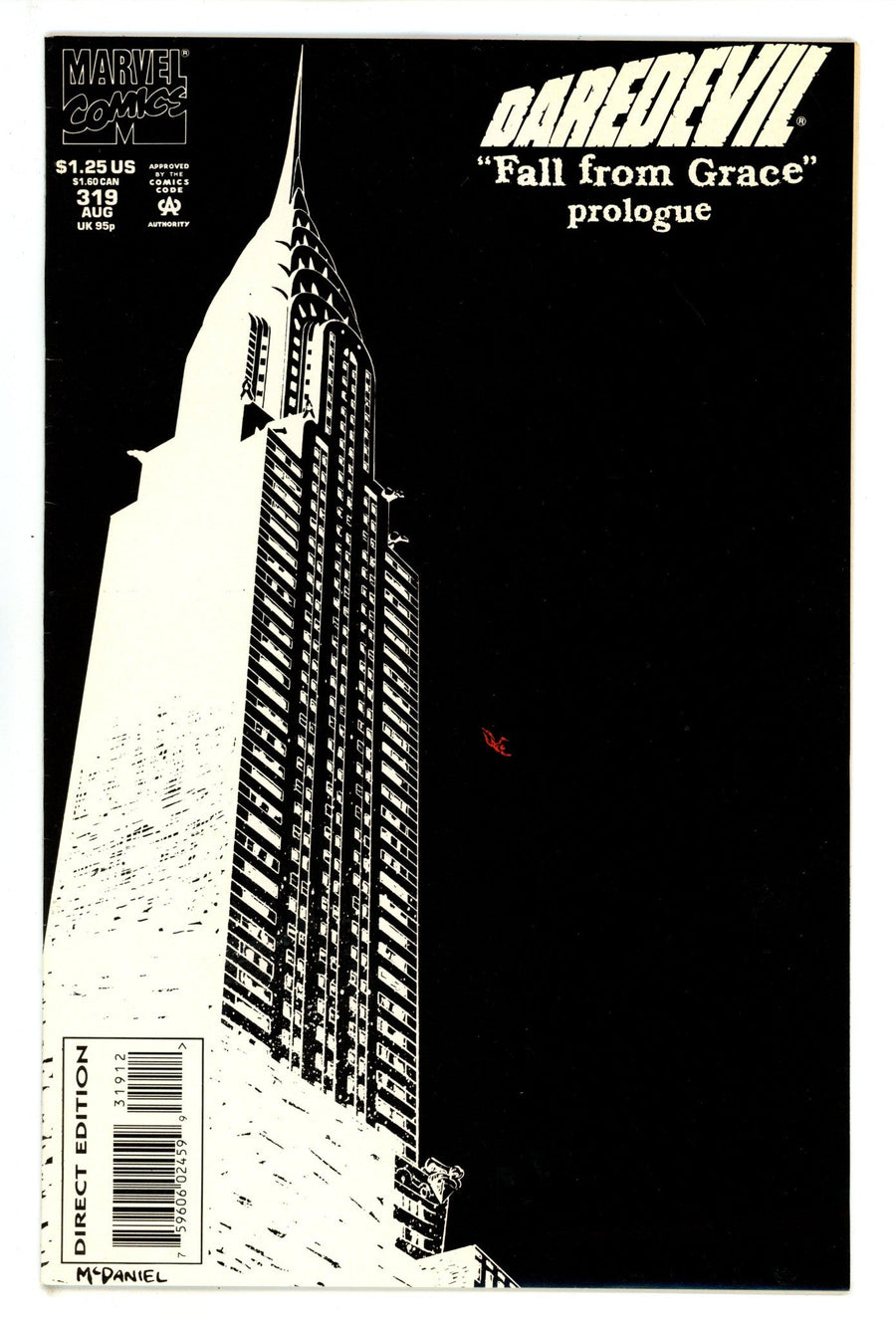 Daredevil Vol 1 319  Mid Grade   (1993)   2nd Print
