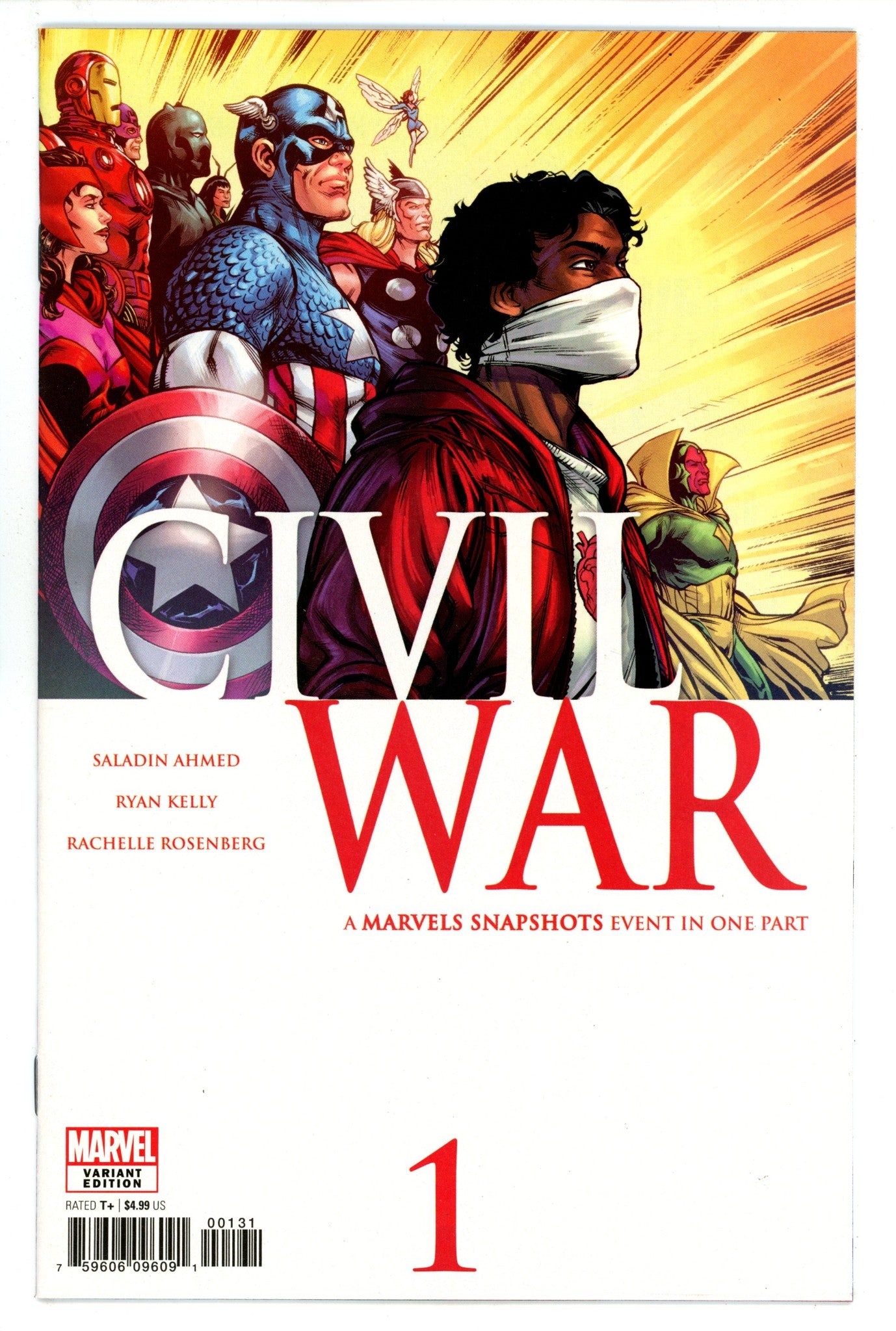 Civil War: Marvels Snapshots [nn] High Grade (2021) McNiven Variant 