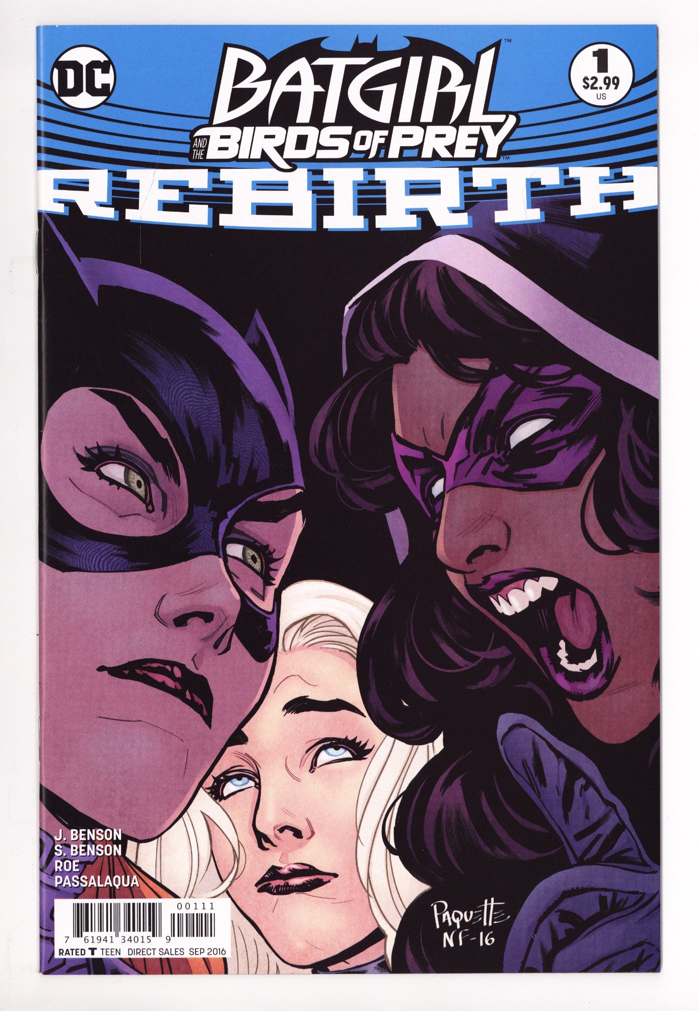 Batgirl & the Birds of Prey: Rebirth 1 High Grade (2016) 