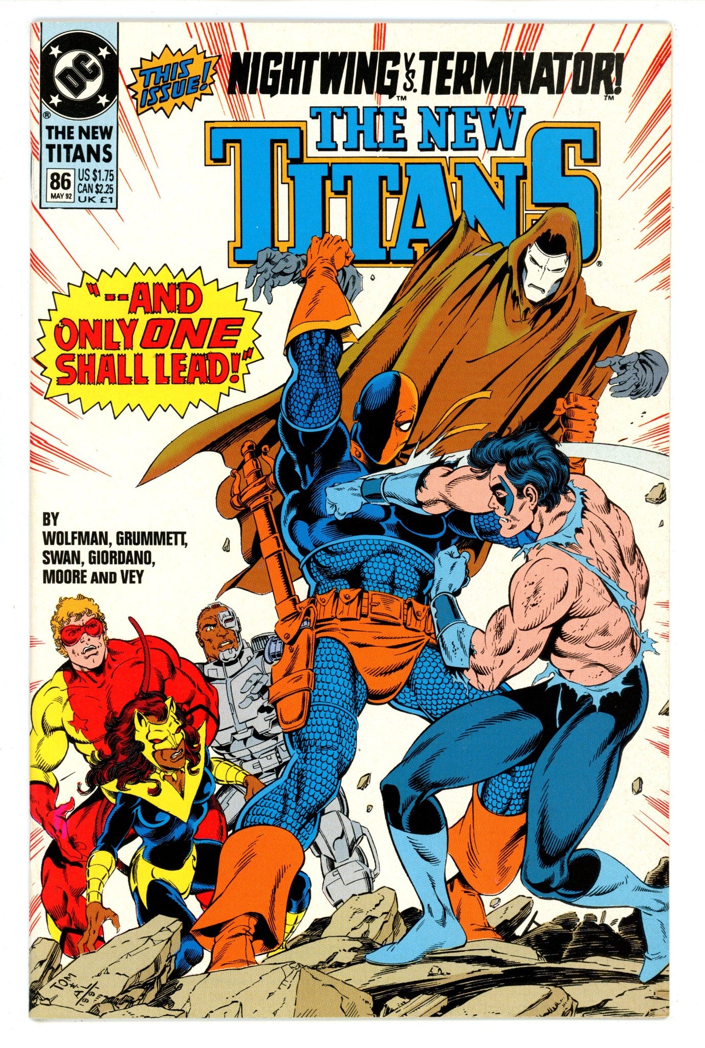 The New Titans 86 High Grade (1992) 