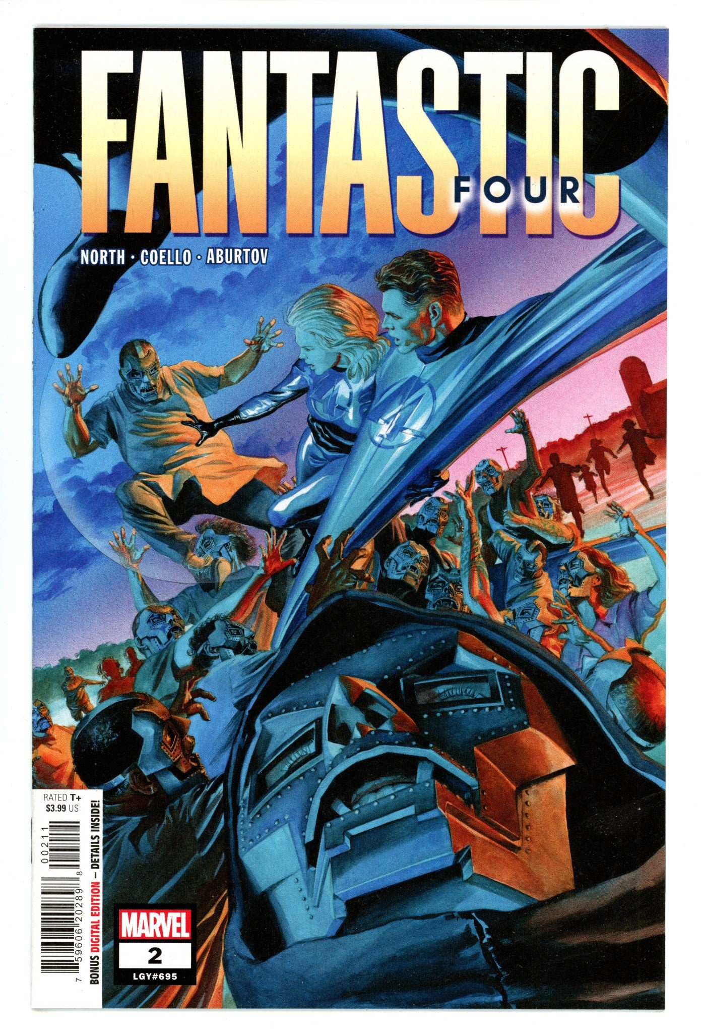 Fantastic Four Vol 7 2 (695) High Grade (2023) 