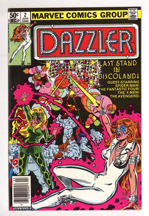 Dazzler Vol 1 2 High Grade (1981) Newsstand