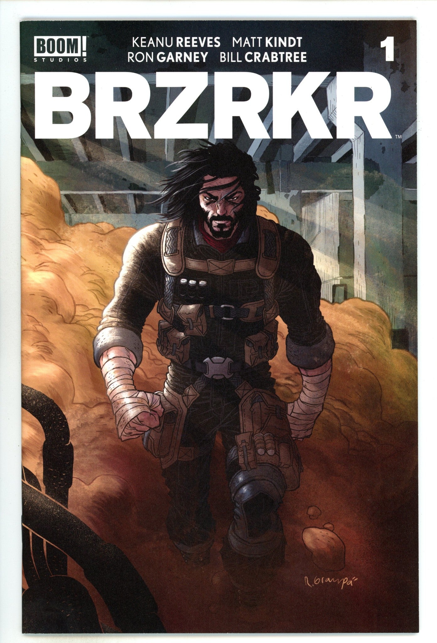 Brzrkr 1 VF/NM (9.0) (2021) Grampa Incentive Variant 