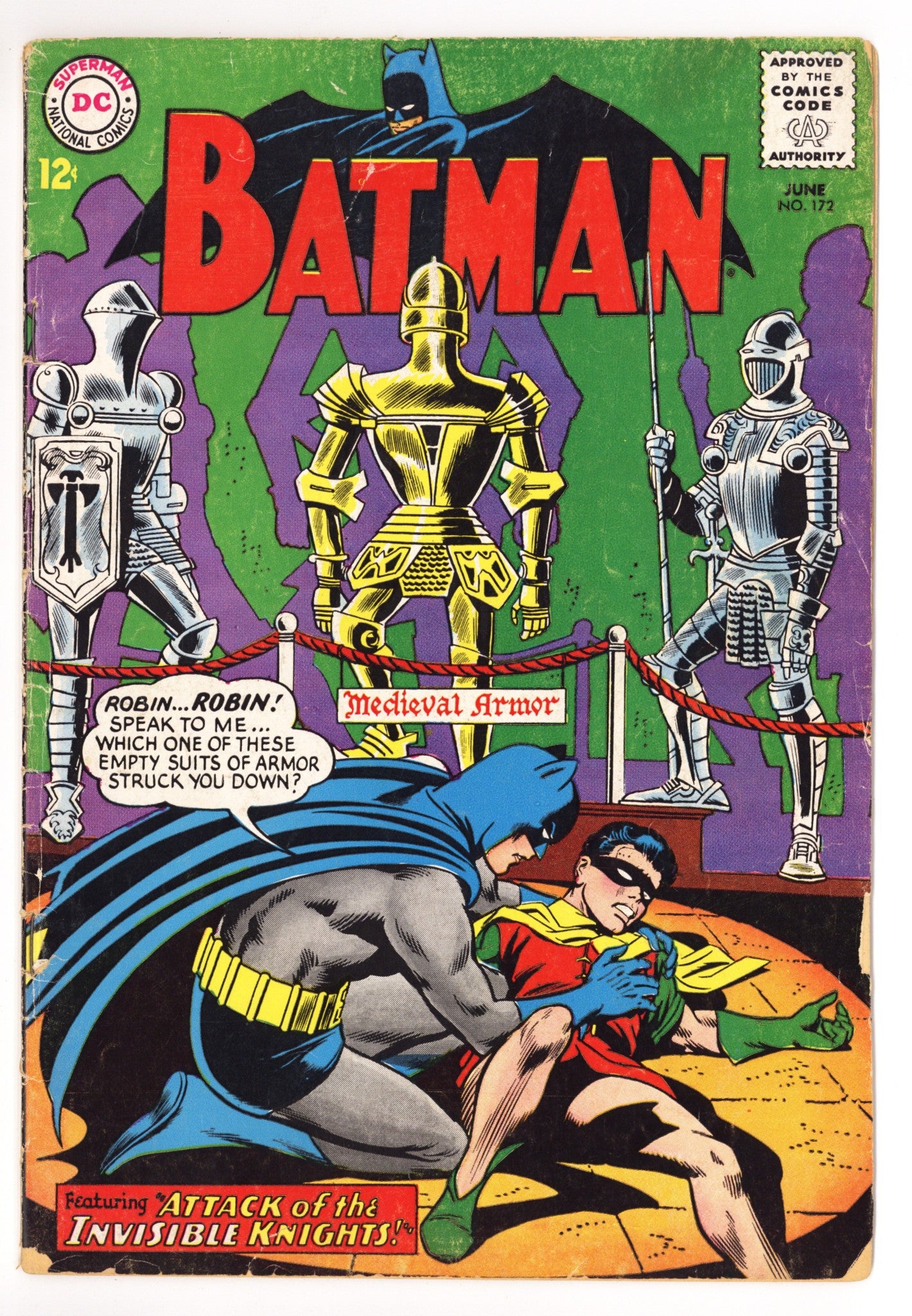 Batman Vol 1 172 VG (4.0) (1965) 