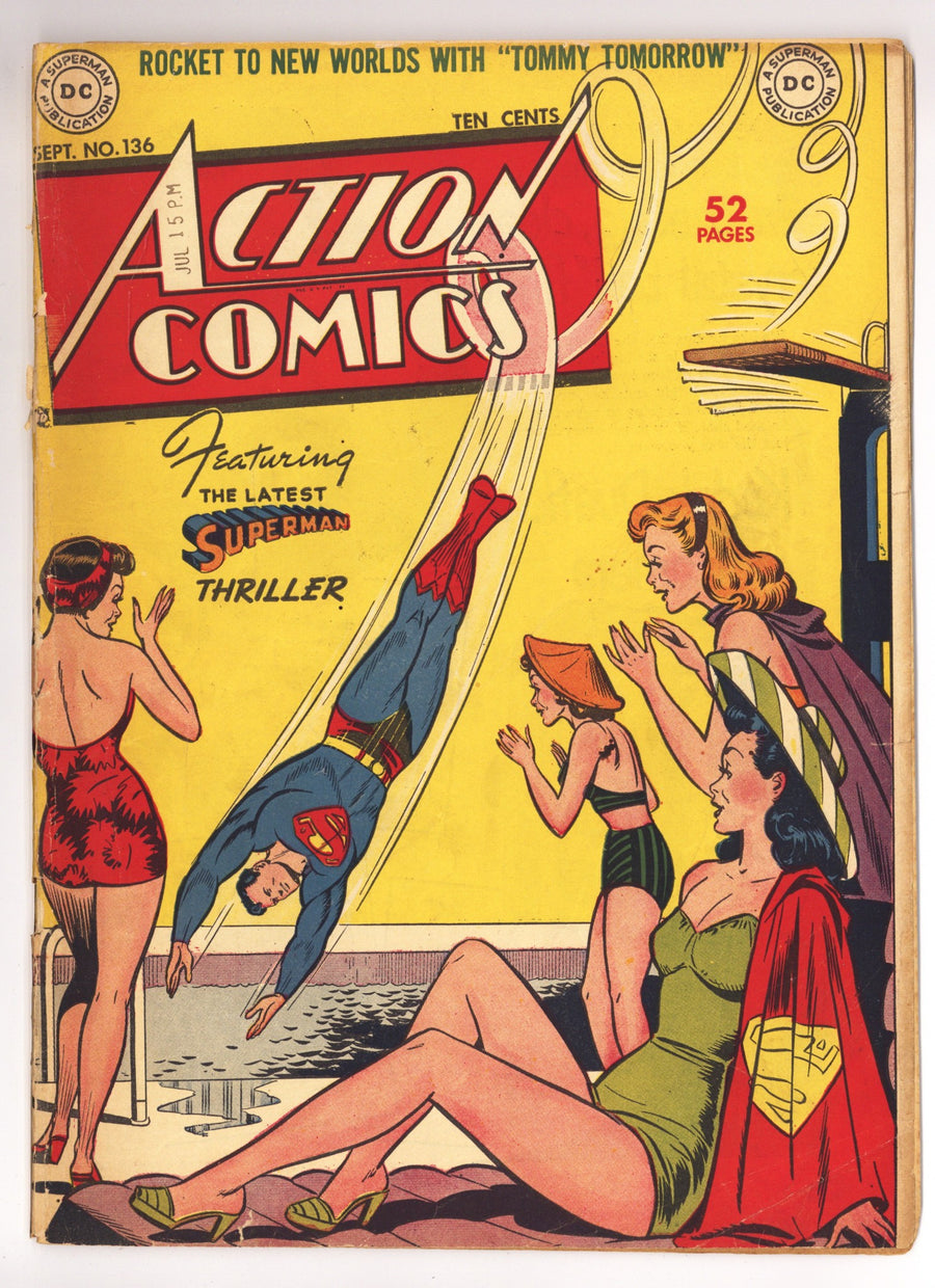 Action Comics Vol 1 136 GD/VG (3.0) (1949) 