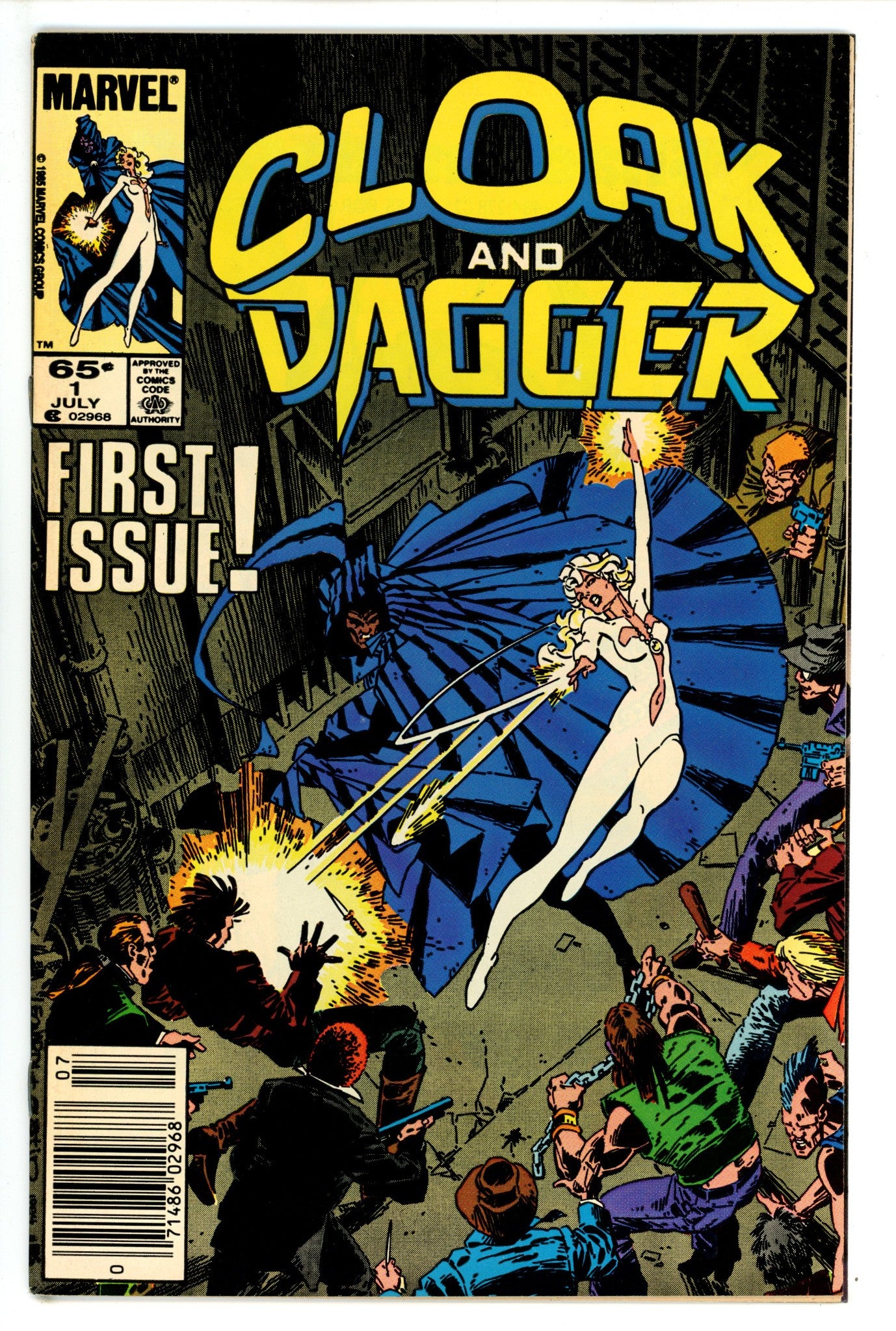 Cloak and Dagger Vol 2 1 Low Grade (1985) Newsstand 