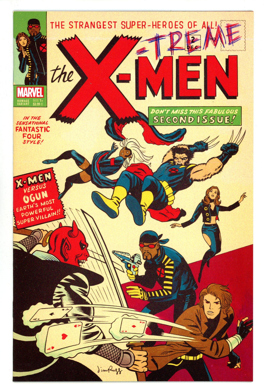 X-Treme X-Men Vol 3 2 High Grade (2023) Rugg Variant 