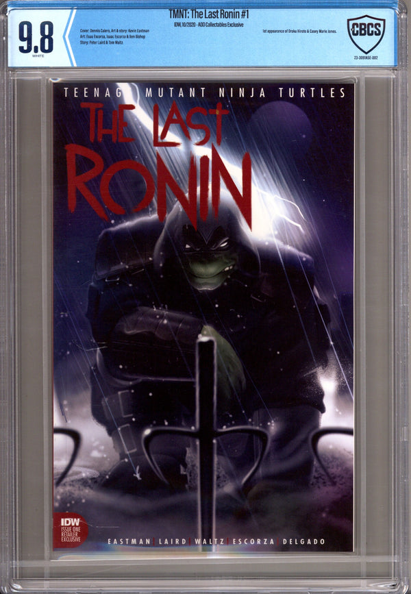 TMNT: The Last Ronin 1 CBCS 9.8 (NM/M) (2020) Calero Exclusive Variant