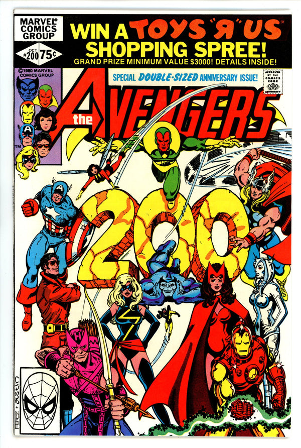 The Avengers Vol 1 200 VF+ (8.5) (1980)