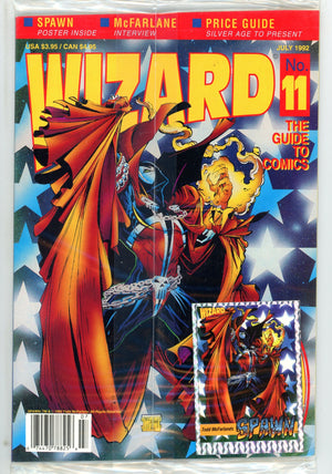 Wizard: The Comics Magazine 11 New, Sealed (1992) Newsstand