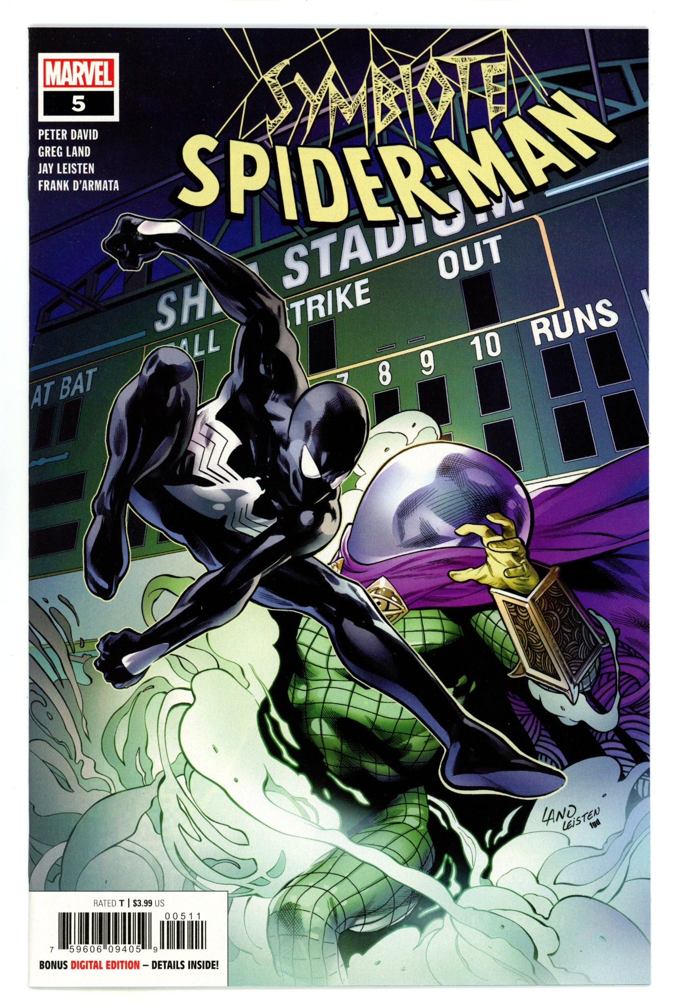 Symbiote Spider-Man Vol 1 5  High Grade  (2019)  