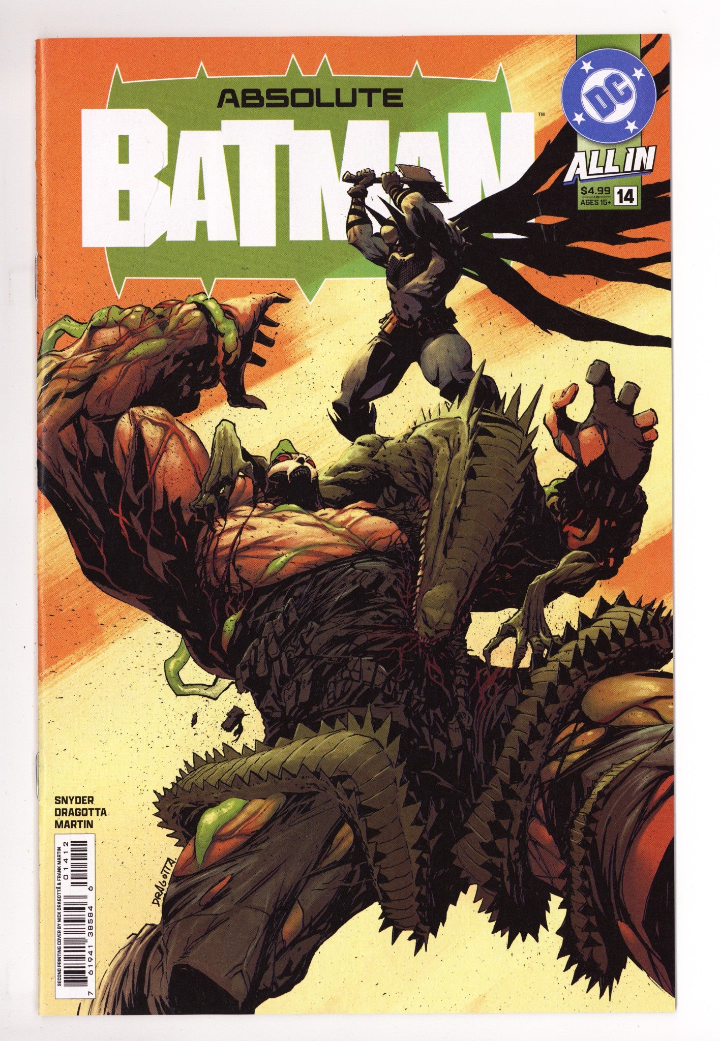 Absolute Batman  14   2Nd Print   (2026)