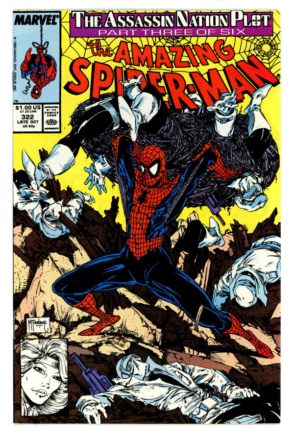 The Amazing Spider-Man Vol 1 322 VF/NM (9.0) (1989)