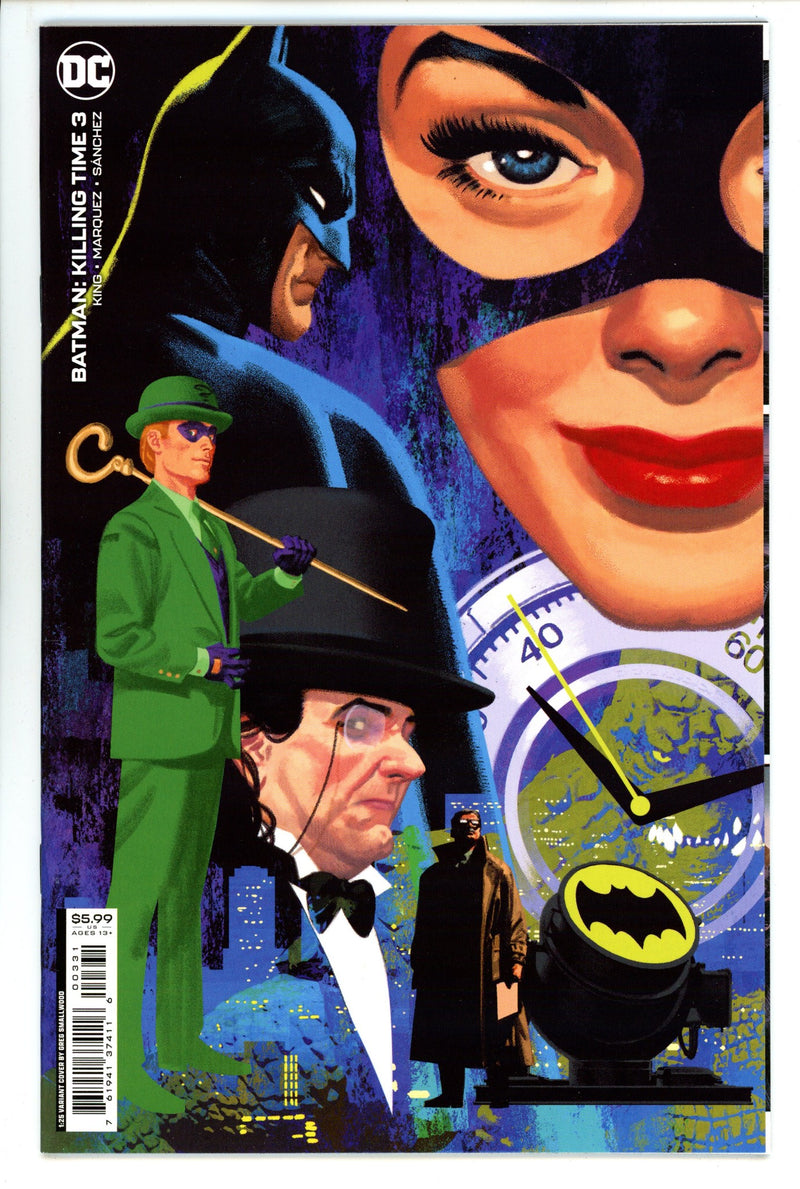 Batman: Killing Time  3  NM- (9.2)  (2022) Smallwood  Incentive Variant  